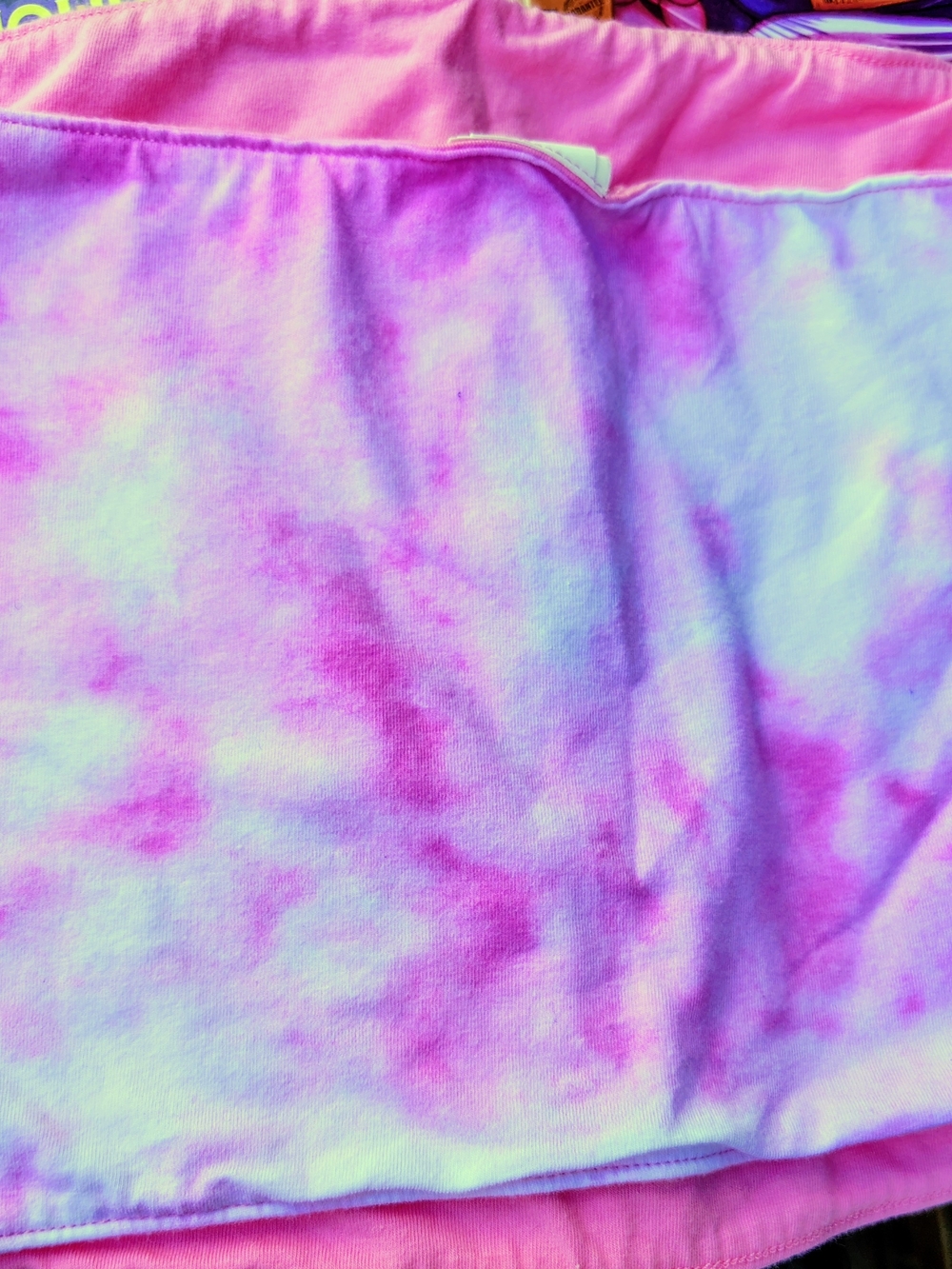 Hollister Women's Small Tie Dye Tube Crop Top